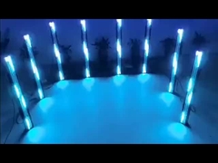600W RGB LED-balk bewegende hoofdscenografie met zelfrijdende modus